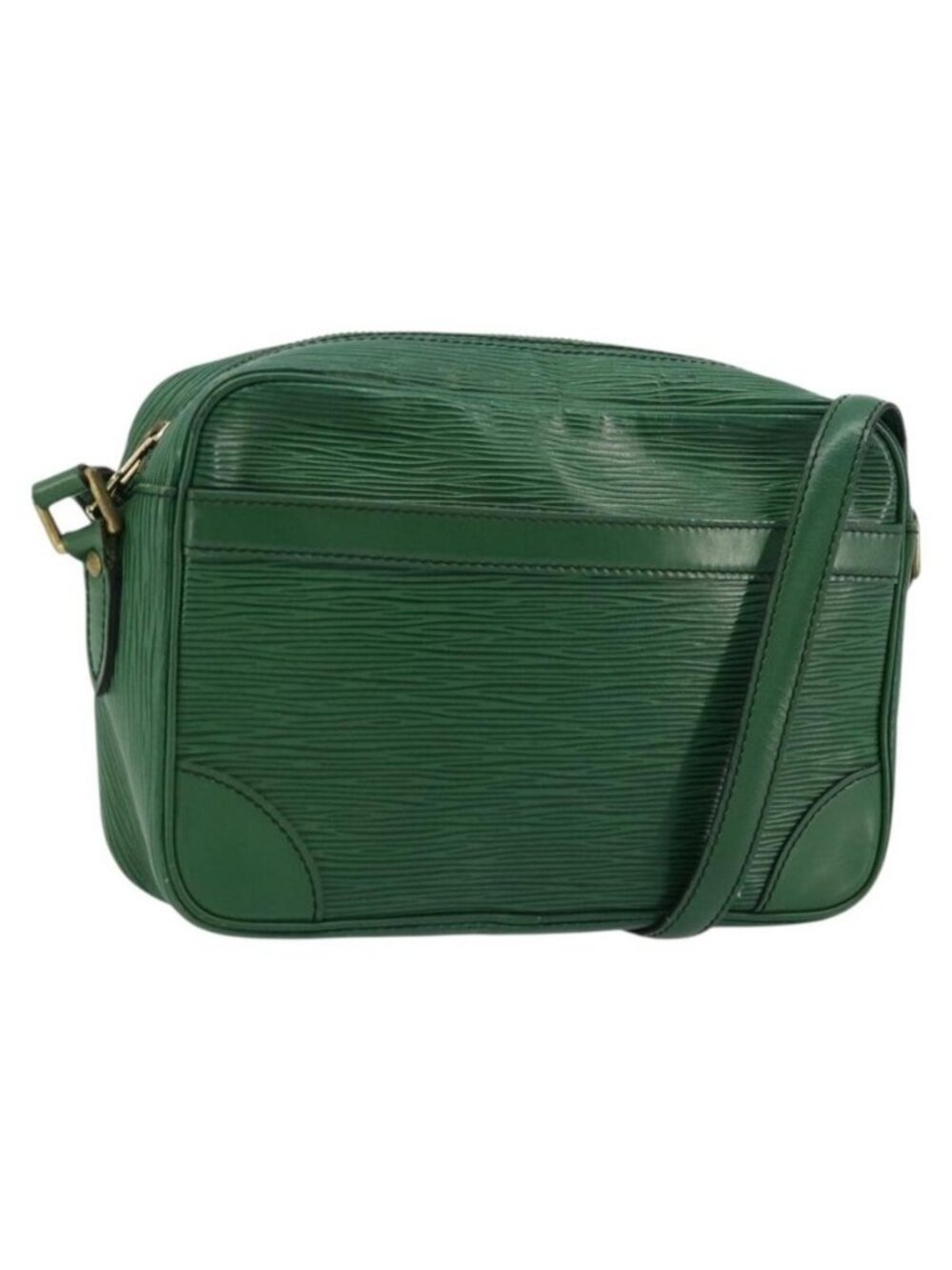 Authentic LOUIS VUITTON Epi Trocadero 23 Shoulder Bag Green M52304 LV